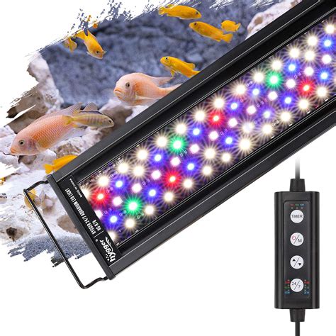 hygger Advanced LED Aquarium Light with Timer, 24/7 .